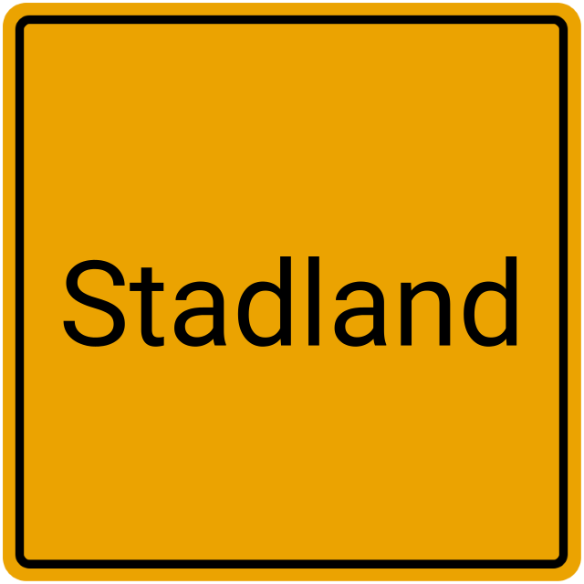 Meldebestätigung Stadland