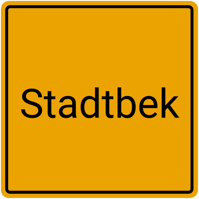 Meldebestätigung Stadtbek
