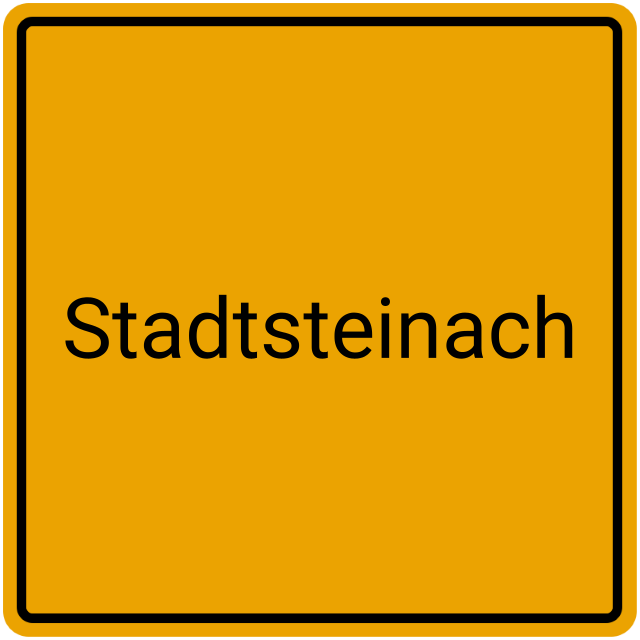 Meldebestätigung Stadtsteinach