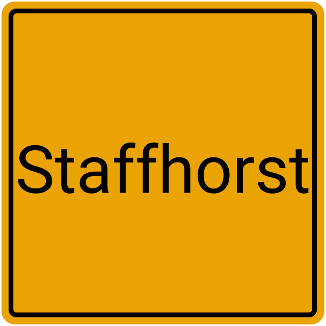 Meldebestätigung Staffhorst