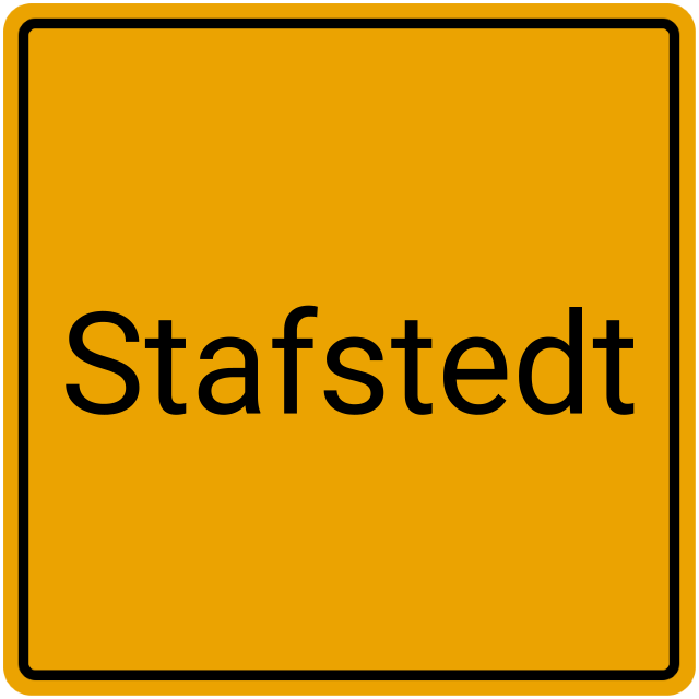 Meldebestätigung Stafstedt