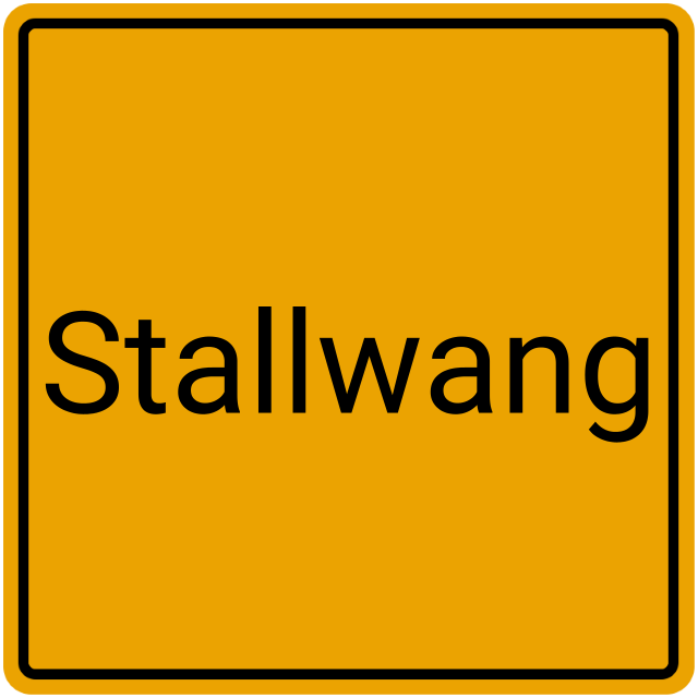 Meldebestätigung Stallwang