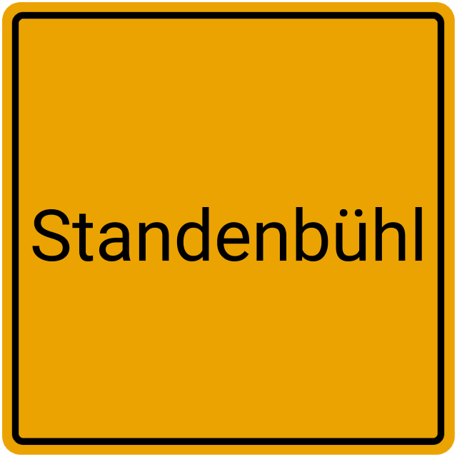 Meldebestätigung Standenbühl