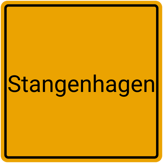 Meldebestätigung Stangenhagen