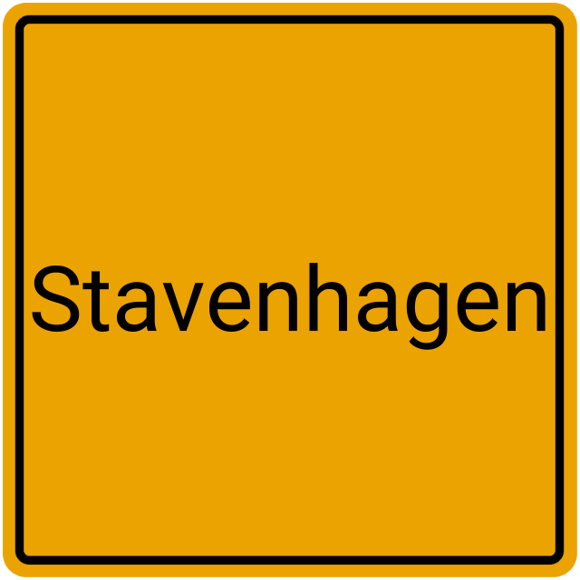 Meldebestätigung Stavenhagen