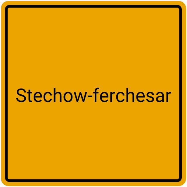 Meldebestätigung Stechow-Ferchesar