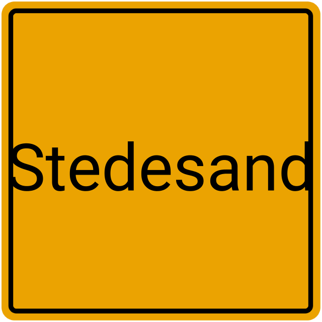 Meldebestätigung Stedesand