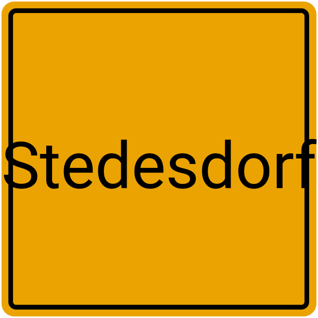 Meldebestätigung Stedesdorf