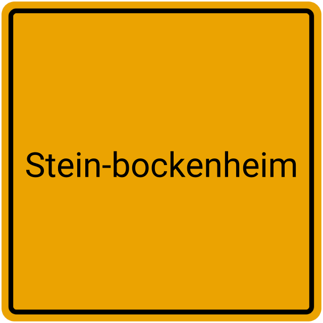 Meldebestätigung Stein-Bockenheim
