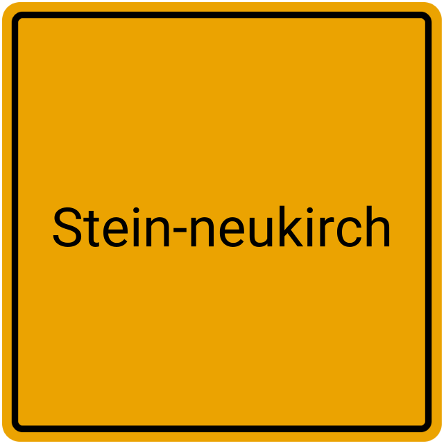 Meldebestätigung Stein-Neukirch