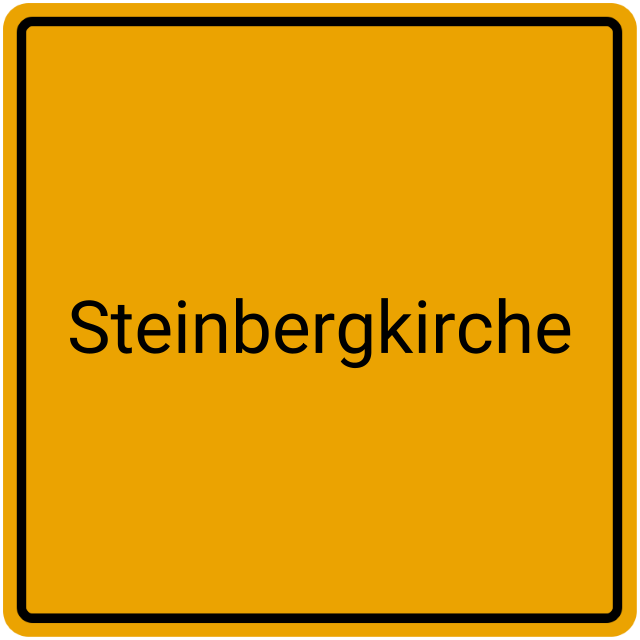 Meldebestätigung Steinbergkirche