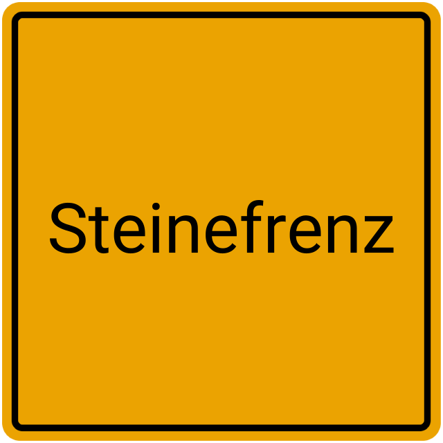 Meldebestätigung Steinefrenz