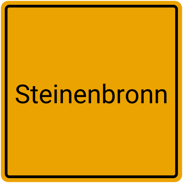 Meldebestätigung Steinenbronn