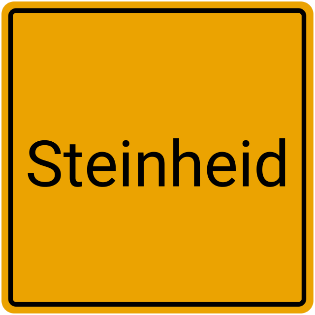 Meldebestätigung Steinheid