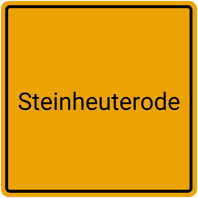 Meldebestätigung Steinheuterode