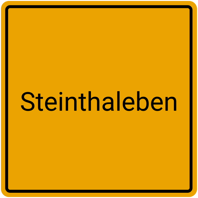 Meldebestätigung Steinthaleben