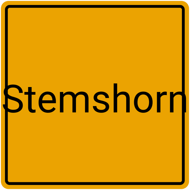 Meldebestätigung Stemshorn