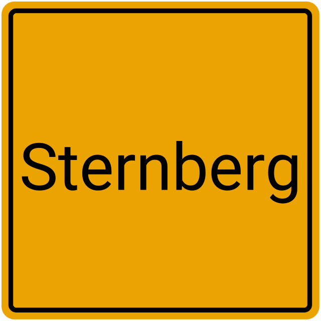 Meldebestätigung Sternberg