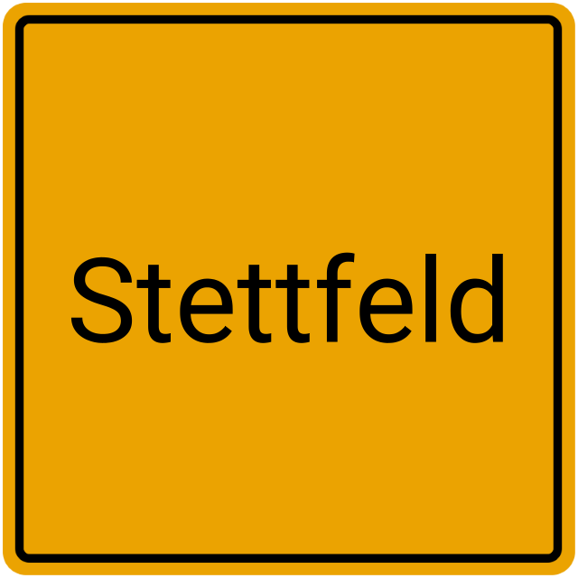 Meldebestätigung Stettfeld