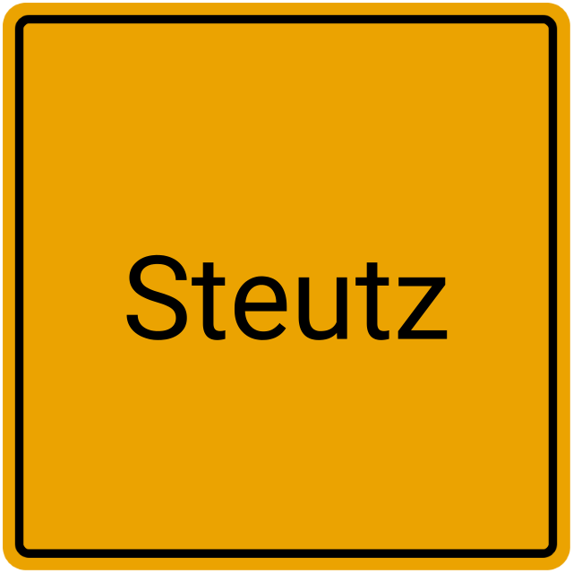 Meldebestätigung Steutz