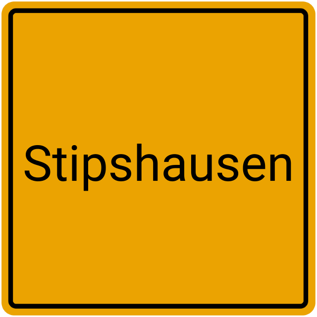 Meldebestätigung Stipshausen