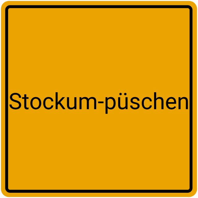 Meldebestätigung Stockum-Püschen