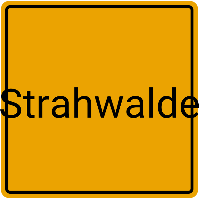 Meldebestätigung Strahwalde