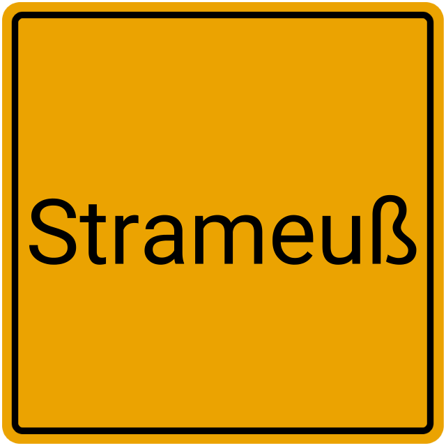 Meldebestätigung Strameuß