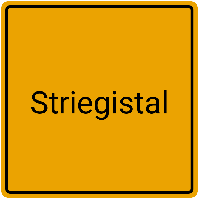 Meldebestätigung Striegistal