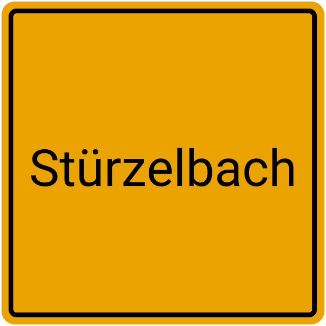 Meldebestätigung Stürzelbach