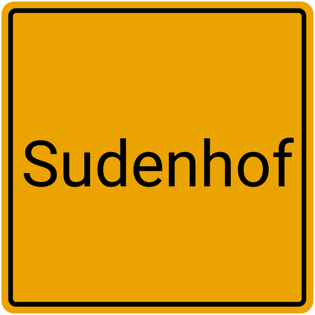 Meldebestätigung Sudenhof