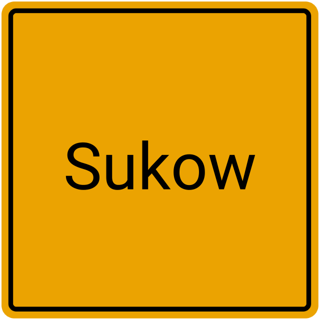 Meldebestätigung Sukow