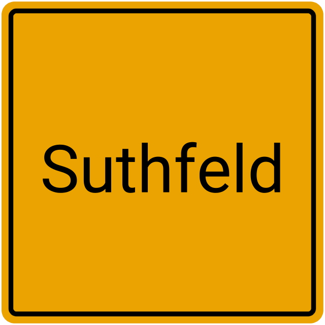 Meldebestätigung Suthfeld