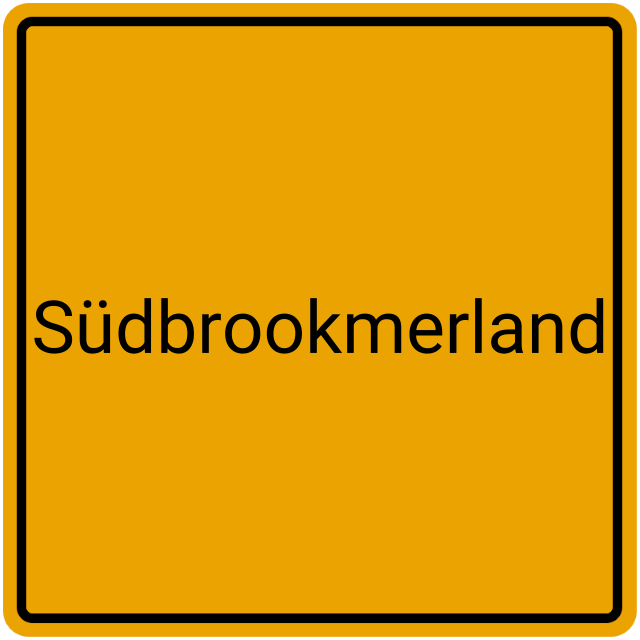 Meldebestätigung Südbrookmerland