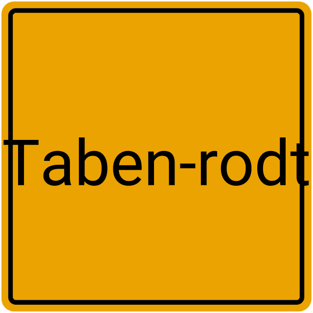 Meldebestätigung Taben-Rodt