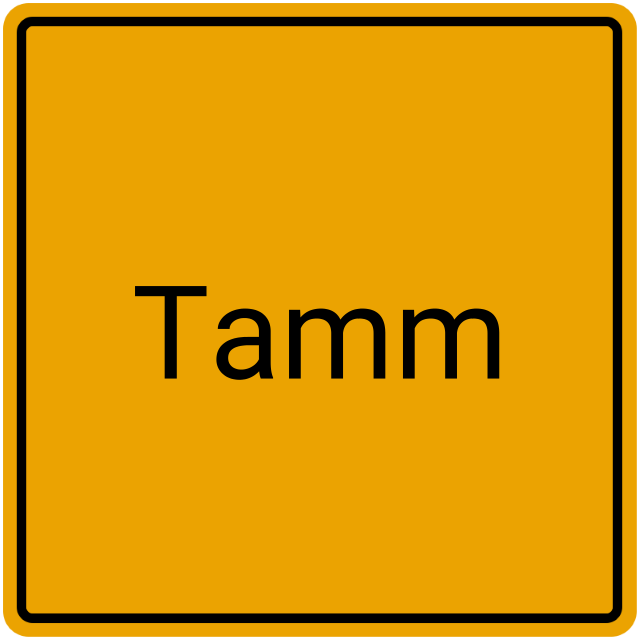 Meldebestätigung Tamm