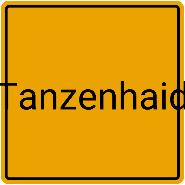 Meldebestätigung Tanzenhaid