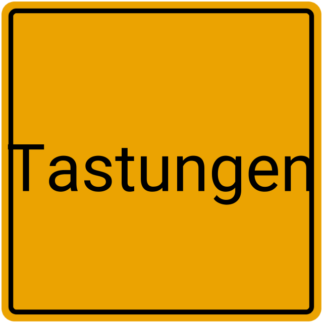 Meldebestätigung Tastungen