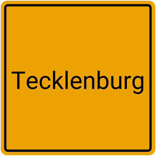 Meldebestätigung Tecklenburg