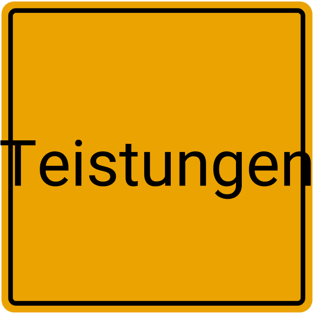 Meldebestätigung Teistungen