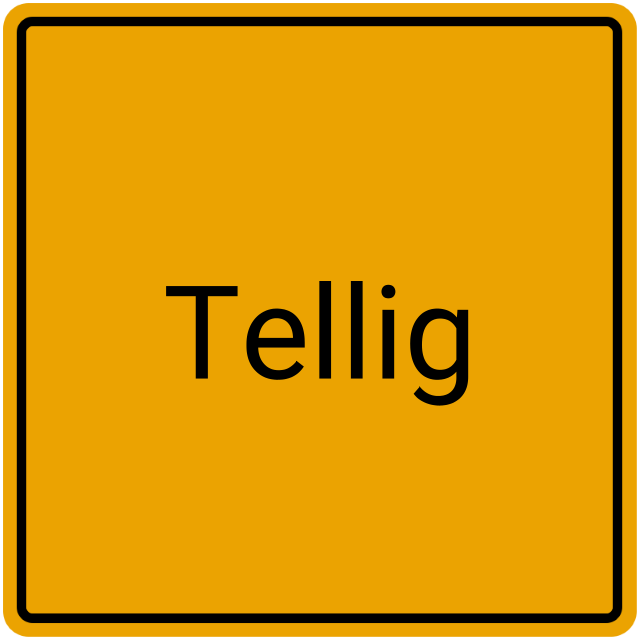 Meldebestätigung Tellig