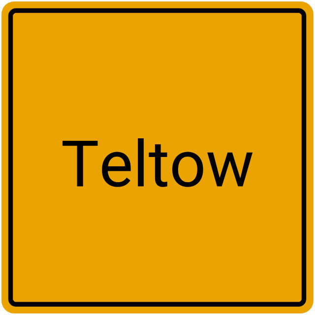 Meldebestätigung Teltow