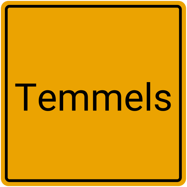 Meldebestätigung Temmels