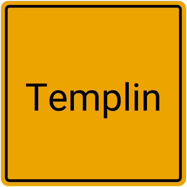 Meldebestätigung Templin