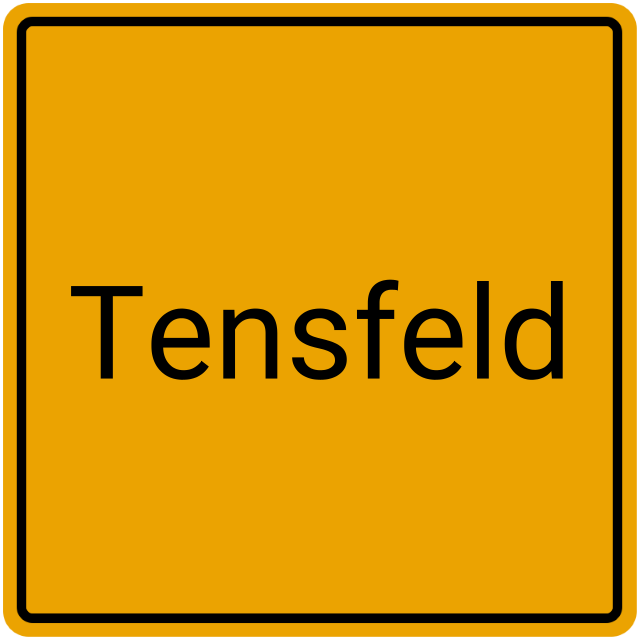 Meldebestätigung Tensfeld