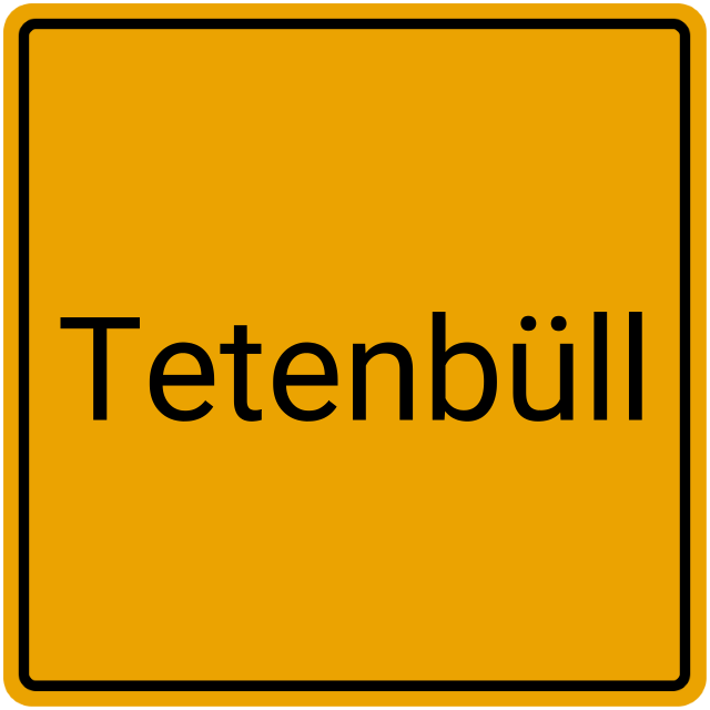 Meldebestätigung Tetenbüll