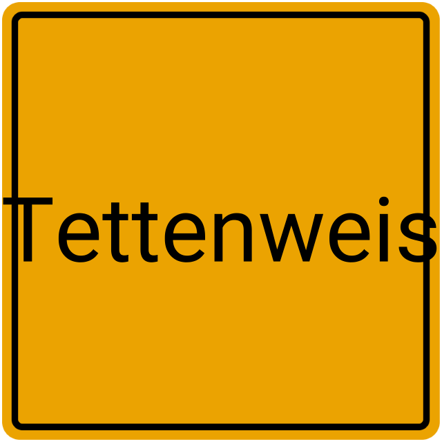 Meldebestätigung Tettenweis