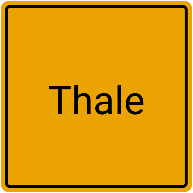 Meldebestätigung Thale