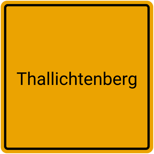 Meldebestätigung Thallichtenberg