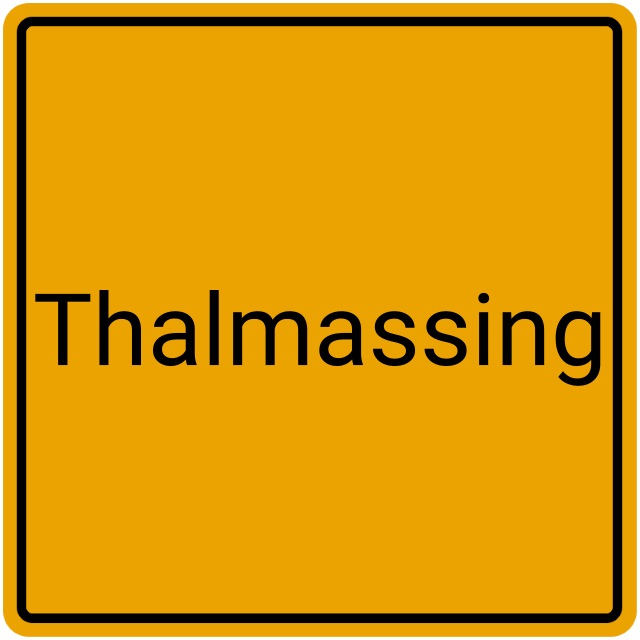 Meldebestätigung Thalmassing